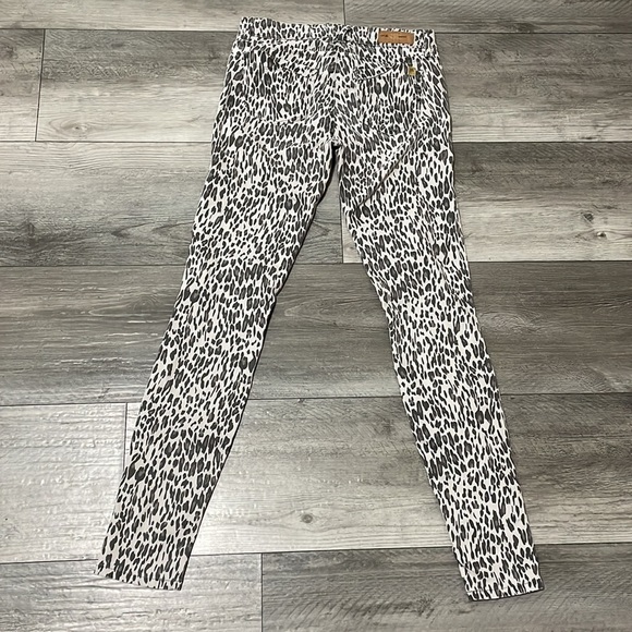 Divine‎ Rights of Denim, skinny, animal print, leopard, size 27 - Picture 3 of 4